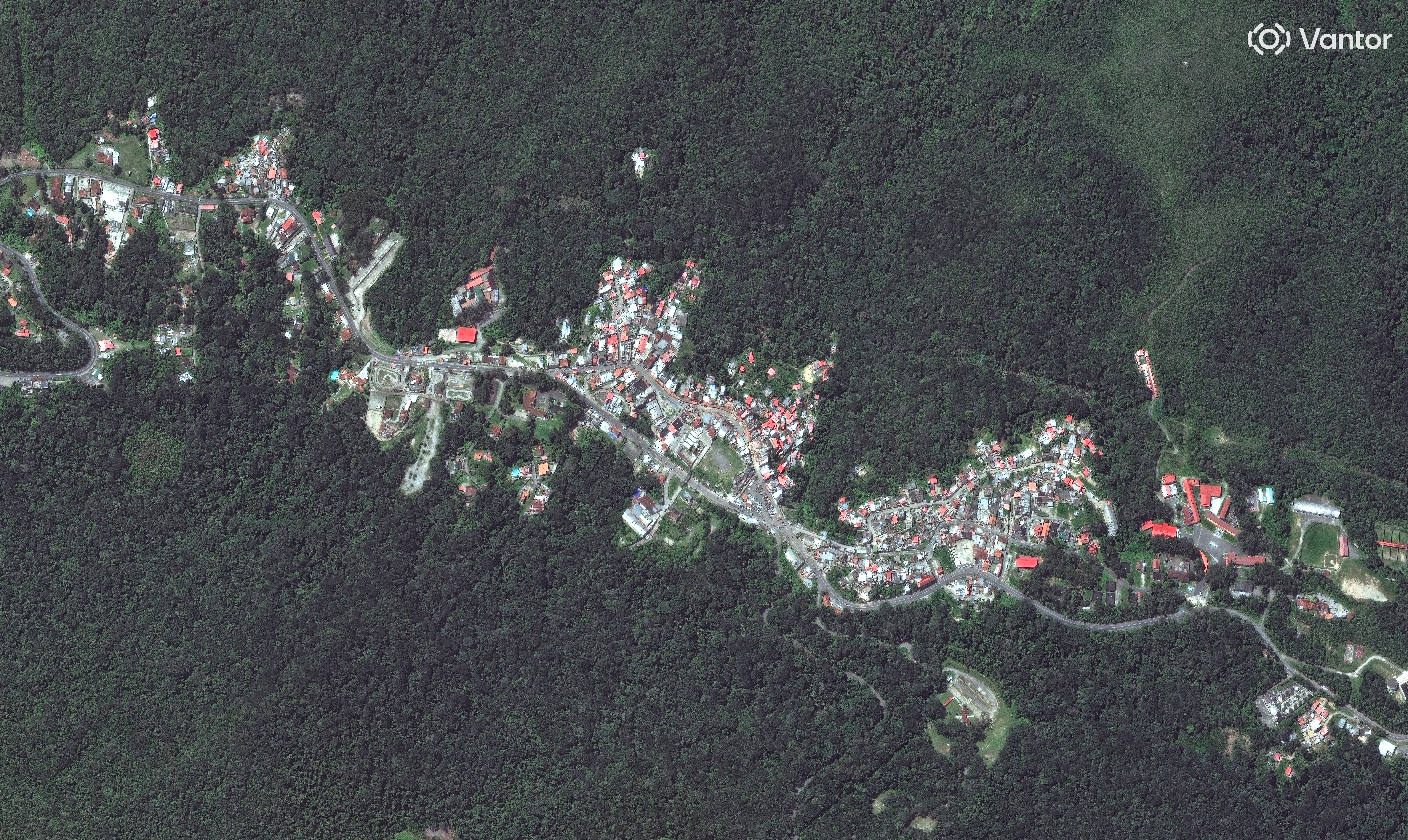 Daños en edificios en El Junquito